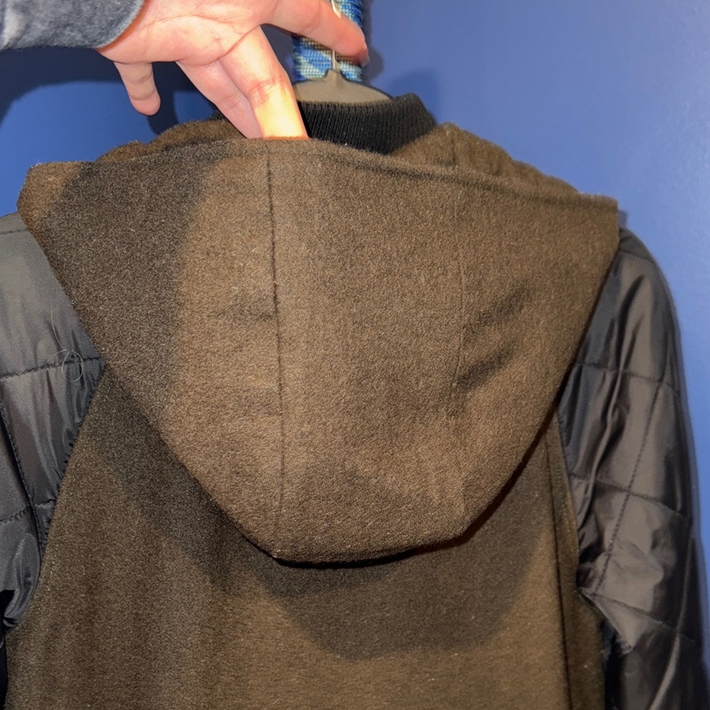 Express- Black and Brown Utility Jacket Size Small - Picture 14 of 17